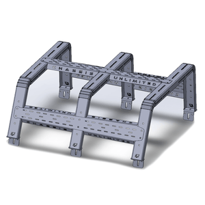Chassis Unlimited 18" Thorax Universal Overland Bed Rack System (Any Truck) - Truck Brigade