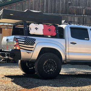 Chassis Unlimited 18" Thorax Universal Overland Bed Rack System (Any Truck) - Truck Brigade