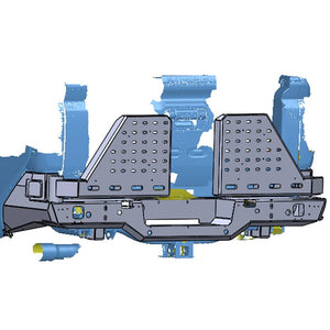 Chassis Unlimited Octane Dual Swing Out Rear Bumper | Toyota Tacoma (2024) - Truck Brigade