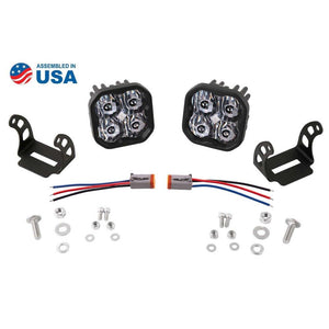 Diode Dynamics SS3 SAE/DOT White Pro LED Pod - Pair - Truck Brigade