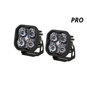 Diode Dynamics SS3 SAE/DOT White Pro LED Pod - Pair - Truck Brigade