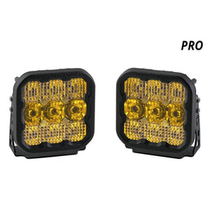 Diode Dynamics SS5 Yellow Pro LED Pod - Pair - Truck Brigade