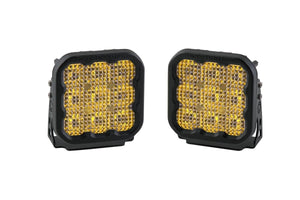 Diode Dynamics SS5 Yellow Pro LED Pod - Pair - Truck Brigade