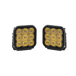 Diode Dynamics SS5 Yellow Sport LED Pod - Pair - Truck Brigade