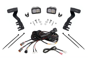 Diode Dynamics Stage Series Backlit Ditch Light Kit | Toyota Tacoma (2024 - 2025) - Truck Brigade