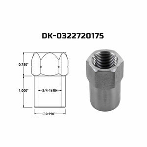 Dirt King 3/4 Inch Hex Bungs | Truck Brigade