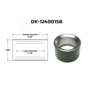 Dirt King Chromoly Uniball Cups | Truck Brigade