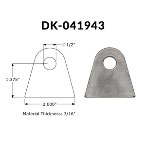 Dirt King Flat Tabs | Truck Brigade