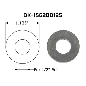 Dirt King Laser Cut Weld Washers | Truck Brigade