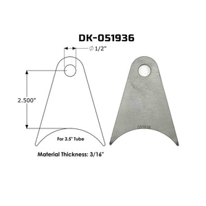 Dirt King Radius Tabs | Truck Brigade