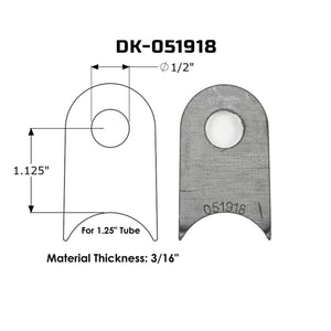Dirt King Radius Tabs | Truck Brigade