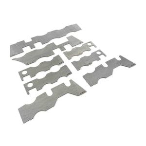 Dirt King Rear Frame Plate Kit | Toyota Tacoma (2005 - 2023) | Truck Brigade