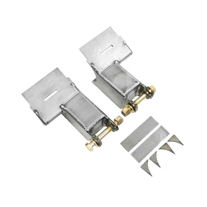 Dirt King Rear Shock Mounts with Bump Pads | Toyota Tundra (2007 - 2021) | Truck Brigade