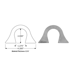 Dirt King Tie Down Tabs | Truck Brigade