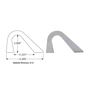 Dirt King Tie Down Tabs | Truck Brigade