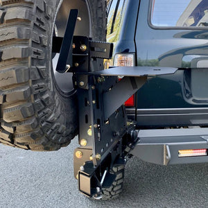 Dissent Off-Road Tire Carrier Swing-Out - Truck Brigade