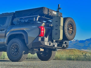 Expedition One Dual Rear Bumper Swing Carrier System | Toyota Tacoma (2024 - 2026) | Truck Brigade