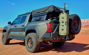 Expedition One Dual Rear Bumper Swing Carrier System | Toyota Tacoma (2024 - 2026) | Truck Brigade