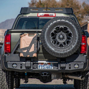 Expedition One Dual Swing Out Rear Bumper | Chevy Colorado (2015-2022) - Truck Brigade
