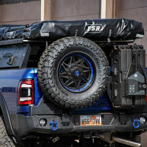 Expedition One Dual Swing Out Rear Bumper | RAM 3500 (2019-2022) - Truck Brigade