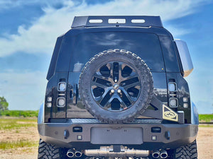 Expedition One Smooth Motion Tire Carrier Rear Bumper System | Land Rover Defender (2020 - 2026) | Truck Brigade