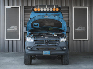 Flatline Van Co Hood Strut Kit | Mercedes - Benz Sprinter Van (2019 - 2024) | Truck Brigade