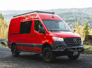 Flatline Van Co Low Pro Roof Rack | Mercedes Sprinter Van (2007 - 2024) - Truck Brigade