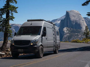 Flatline Van Co Low Pro Roof Rack | Mercedes Sprinter Van (2007 - 2024) - Truck Brigade