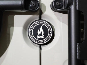 Flatline Van Co Rear Door Emblem | Mercedes - Benz Sprinter Van (2019 - 2024) | Truck Brigade