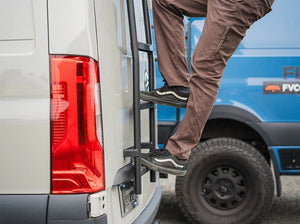 Flatline Van Co Rear Ladder | Mercedes Benz Sprinter High Roof Van (2007 - 2024) | Truck Brigade