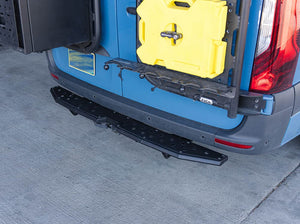 Flatline Van Co Rear Plate Step | Mercedes Benz Sprinter Van (2019 - 2024) | Truck Brigade