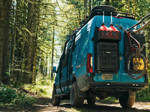 Flatline Van Co Rear Platform Gear Cage | Truck Brigade