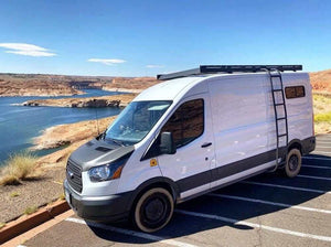 Flatline Van Co Side Ladder | Ford Transit Mid Roof (2015 - 2024) | Truck Brigade