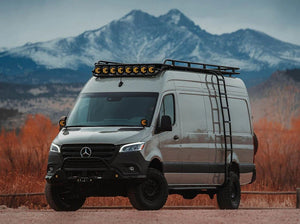 Flatline Van Co Side Ladder Wheel Wrap | Mercedes Benz Sprinter Van High Roof (2007 - 2024) | Truck Brigade