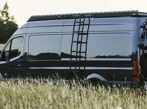 Flatline Van Co Standard Roof Rack | Mercedes Sprinter Extended Van (2007 - 2024) - Truck Brigade