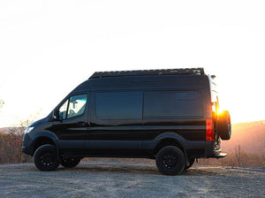 Flatline Van Co Standard Roof Rack | Mercedes Sprinter Van (2007 - 2024) - Truck Brigade