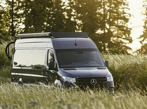 Flatline Van Co Standard Roof Rack | Mercedes Sprinter Van (2007 - 2024) - Truck Brigade