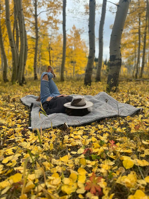 Freespirit Recreation Anywhere Poncho/Puff Blanket | Truck Brigade