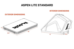 Freespirit Recreation Aspen Lite Standard Rooftop Tent | Truck Brigade
