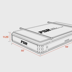 Freespirit Recreation Kali Rooftop Tent | Truck Brigade