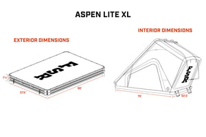 Freespirit Recreation Aspen Lite XL Rooftop Tent