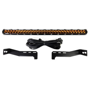 Heretic Behind the Grille 30" Light Bar Amber | Toyota 4Runner 2010 - 2021 - Truck Brigade