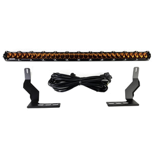 Heretic Behind the Grille 30" Light Bar Amber | Toyota Tundra 2014 - 2021 - Truck Brigade
