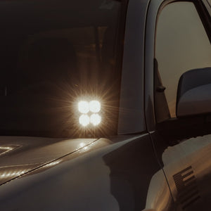 Heretic Quattro LED Pod Light - Truck Brigade