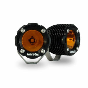 Heretic Studio BA - 1R Amber LED Pod Light - Pair - Truck Brigade