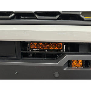 Heretic Studio Behind the Grill Dual 6" Bar Kit - Amber | Toyota Tacoma (2024 - 2025) - Truck Brigade
