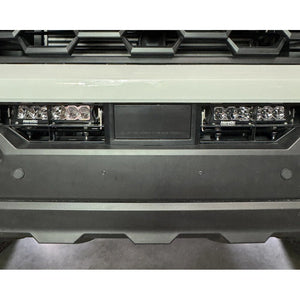 Heretic Studio Behind the Grill Dual 6" Bar Kit - Clear | Toyota Tacoma (2024 - 2025) - Truck Brigade