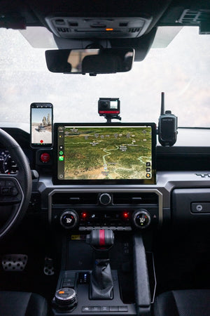 ICS FAB Dash Mount - 14 Inch Screens | Toyota Tacoma (2024 - 2025) - Truck Brigade