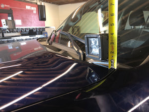 Cali Raised Low Profile LED Ditch Light Brackets | Toyota 4Runner (2010-2024)