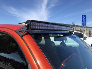 Cali Raised 52 Inch Curved LED Light Bar Roof Bracket Kit | Toyota Tacoma (2005-2023)